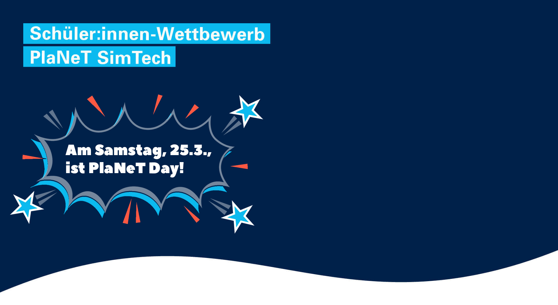 Am Samstag ist es endlich soweit: Der PlaNeT Day steigt! 